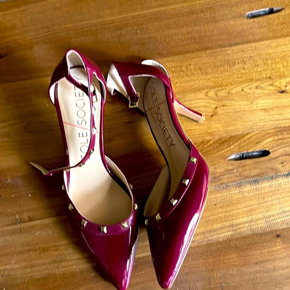 Shoes sole society Patton leather burgundy